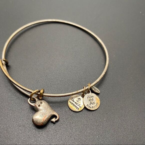Alex and Ani Heart With Crystal Bracelet - Picture 2 of 2